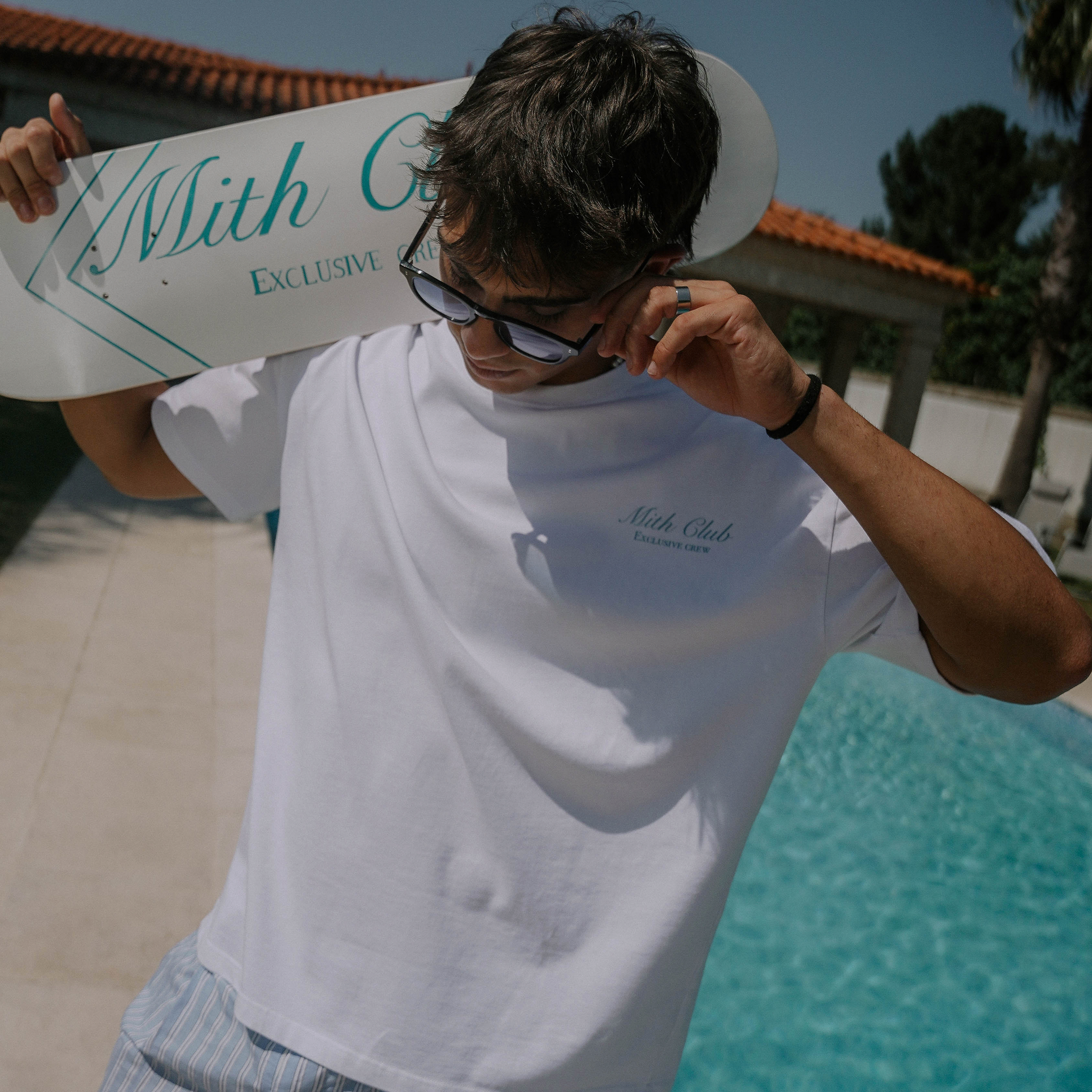 Exclusive Crew White T-Shirt
