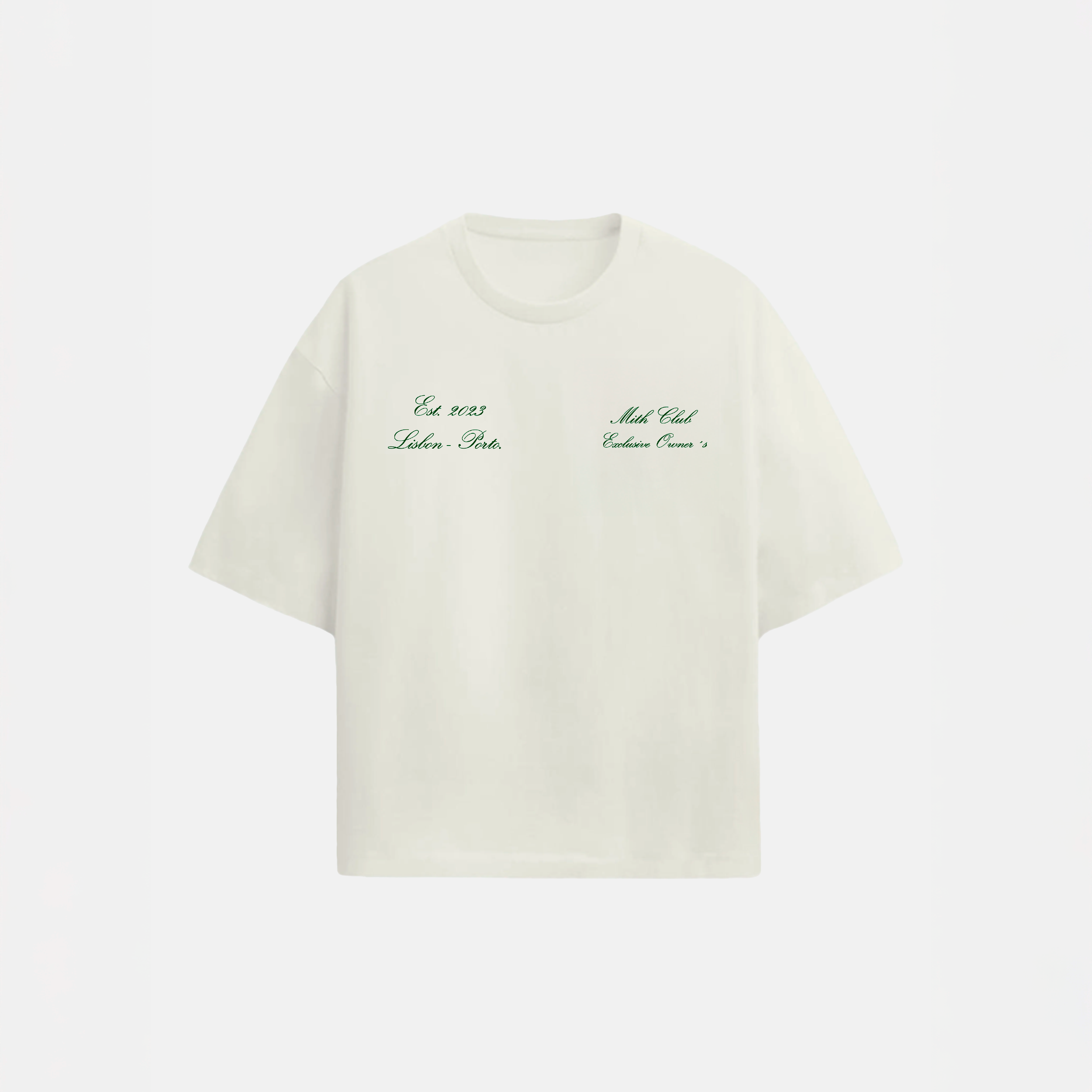 Exclusive Crew Off White T-shirt Cherry Edition